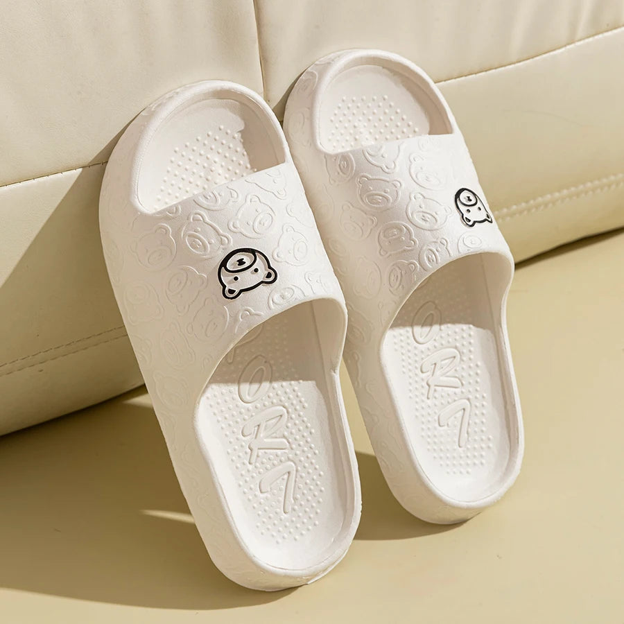 Cute Bear Indoor Leisure Shoes