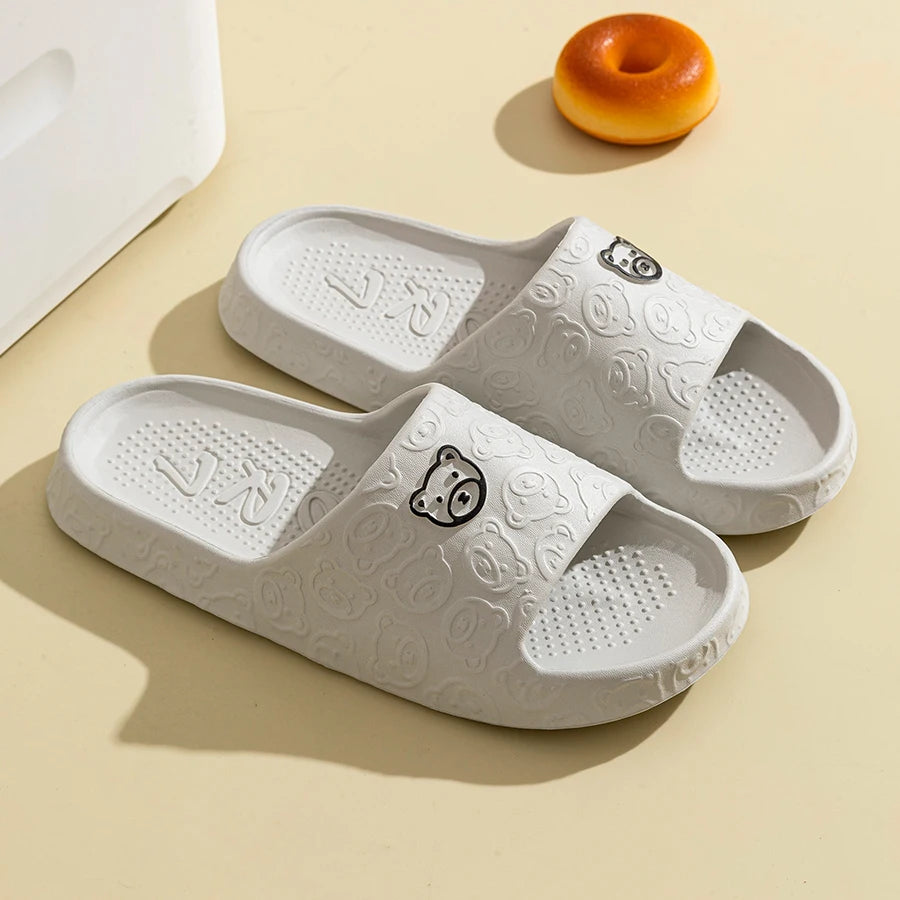 Cute Bear Indoor Leisure Shoes
