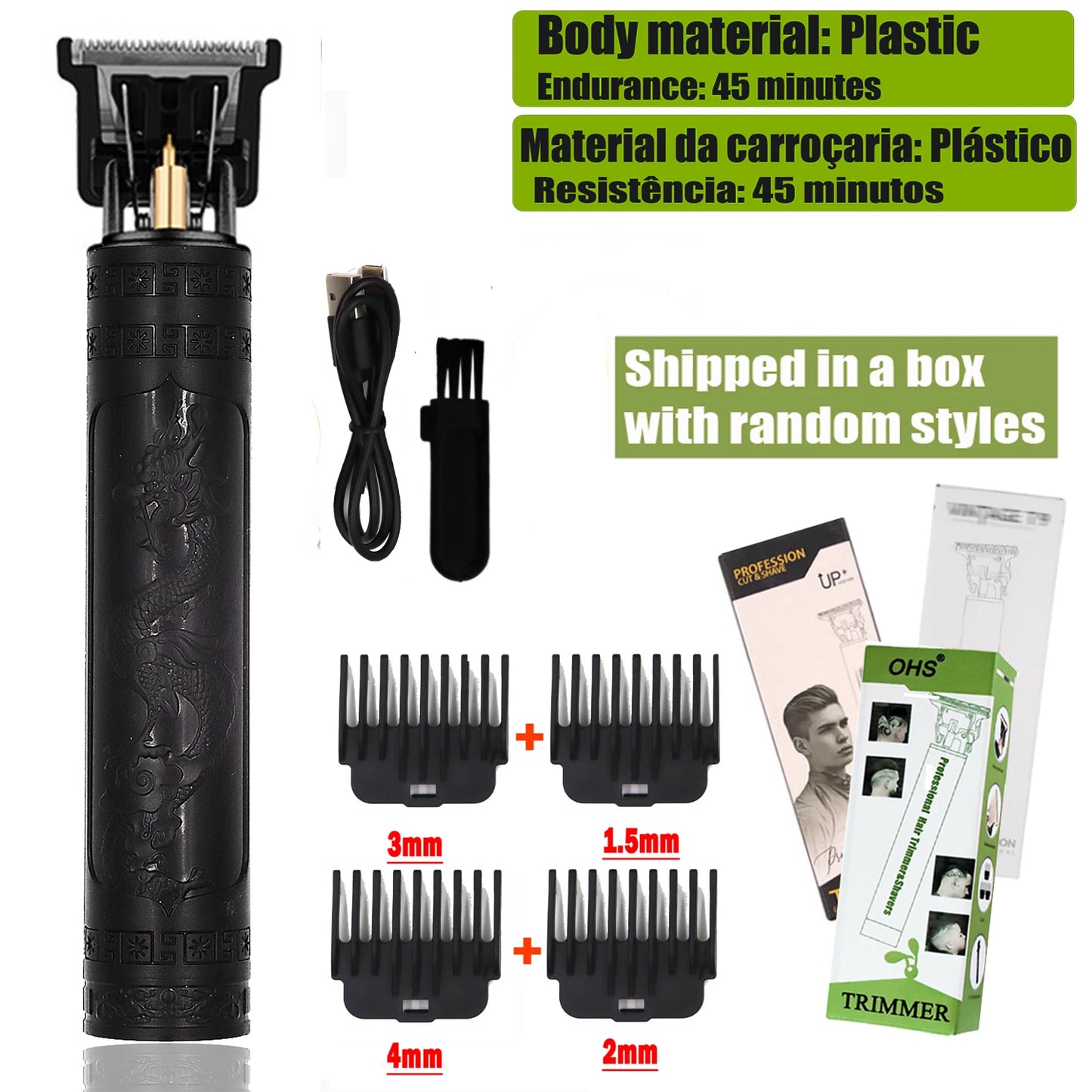 T9 Pro Grooming Clipper – Beard, Body & Hair Trimmer for Men