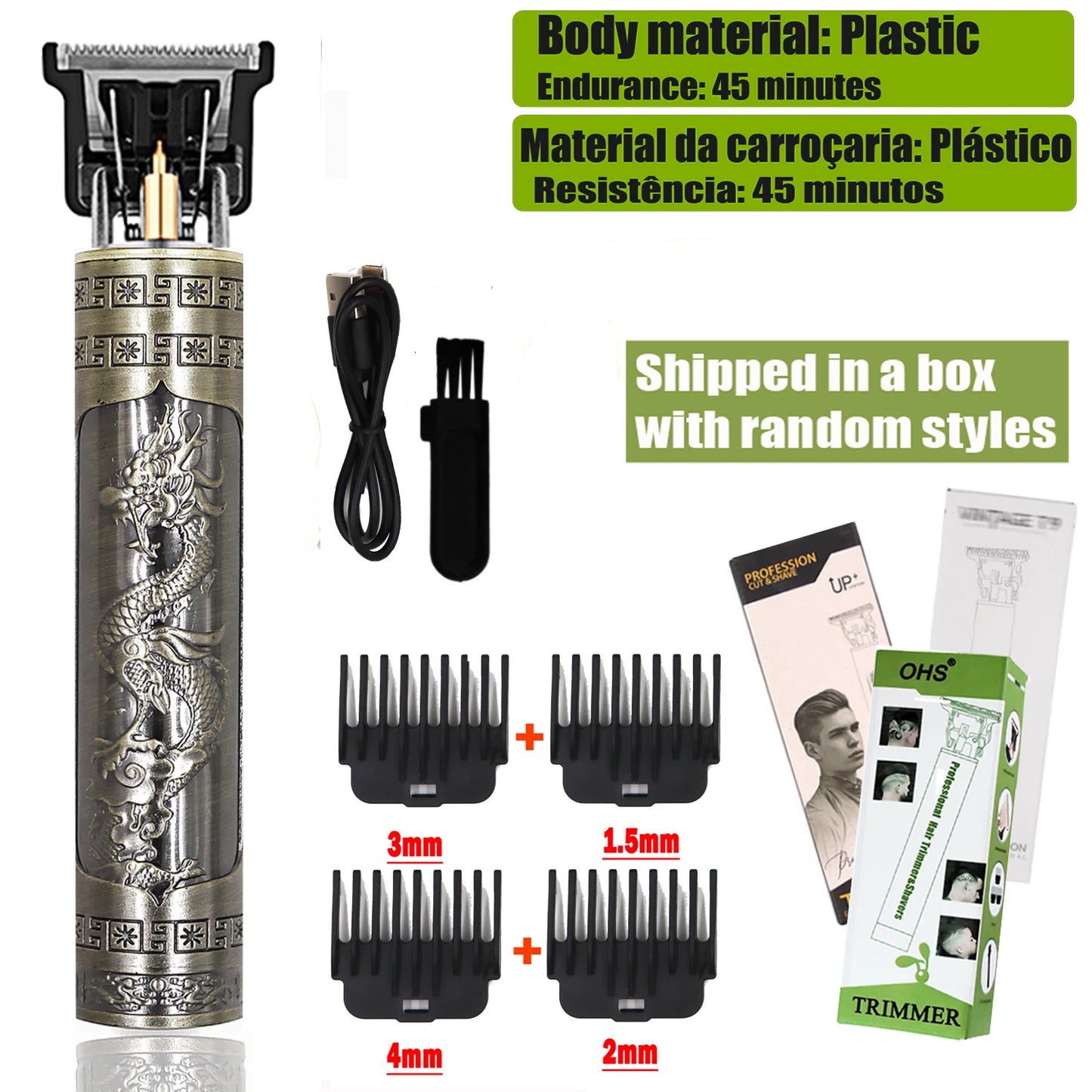 T9 Pro Grooming Clipper – Beard, Body & Hair Trimmer for Men