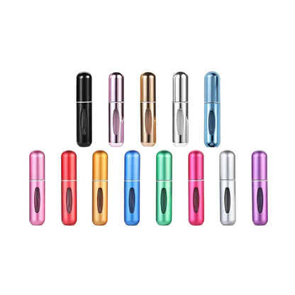 Mini Travel Perfume Bottle – Bottom-Charge Refillable Spray for Liquids