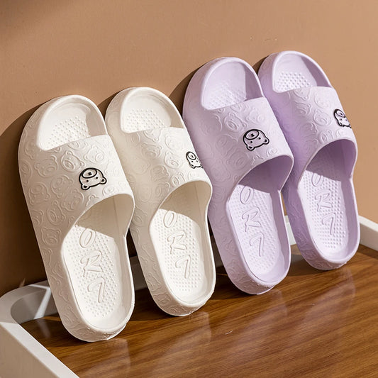 Cute Bear Indoor Leisure Shoes