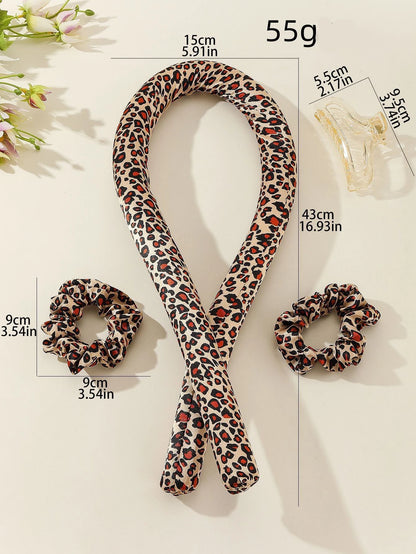 Woman Heatless Curling Rod