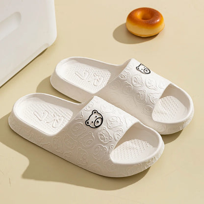 Cute Bear Indoor Leisure Shoes