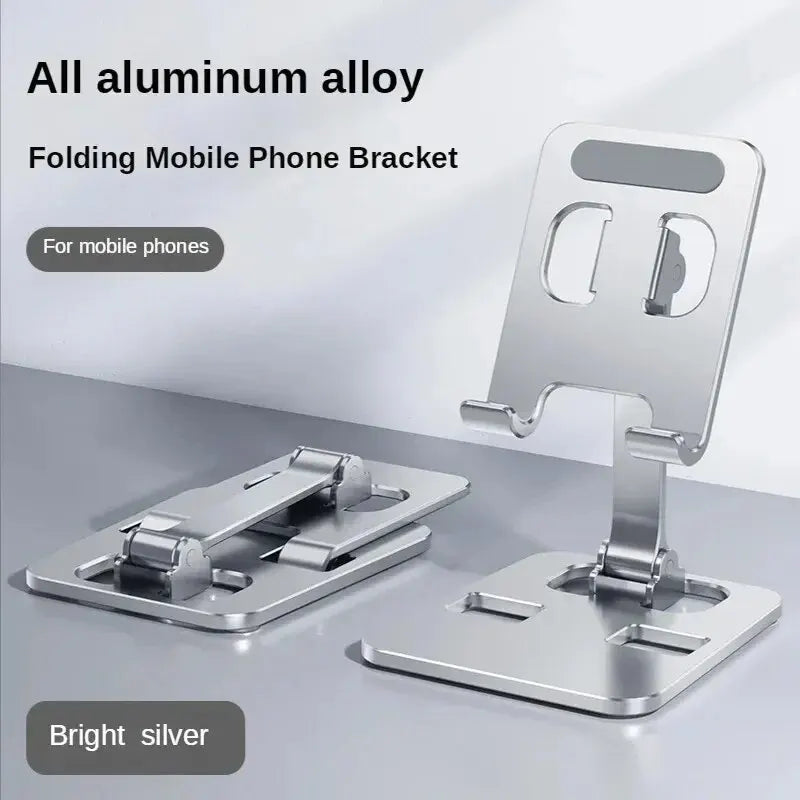 Universal Aluminium Tablet & Phone Stand – Adjustable & Foldable