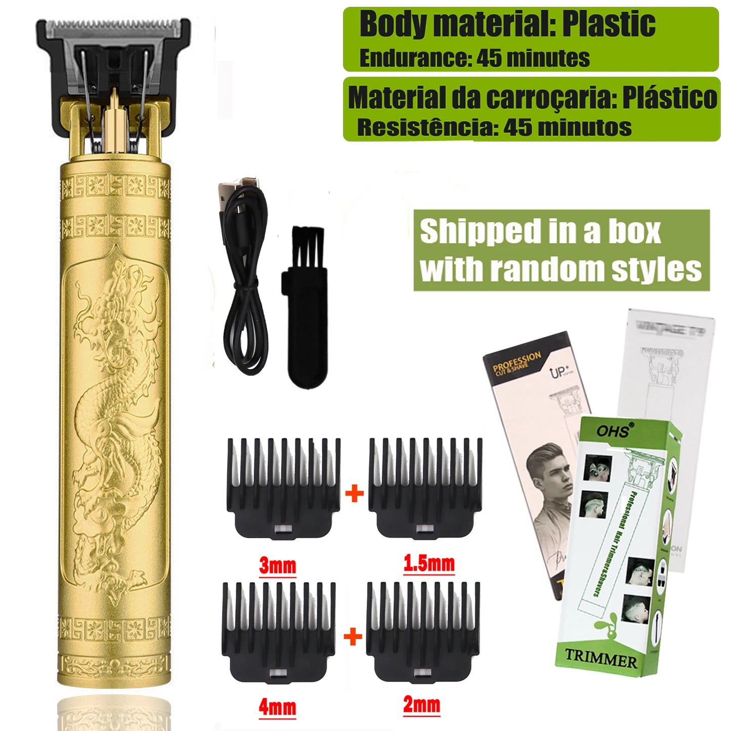 T9 Pro Grooming Clipper – Beard, Body & Hair Trimmer for Men