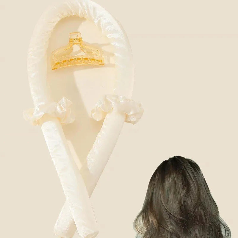 Woman Heatless Curling Rod