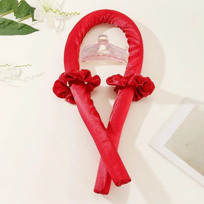 Woman Heatless Curling Rod