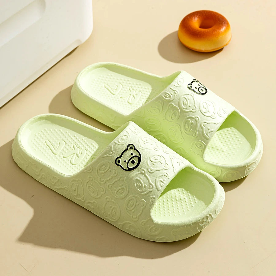 Cute Bear Indoor Leisure Shoes
